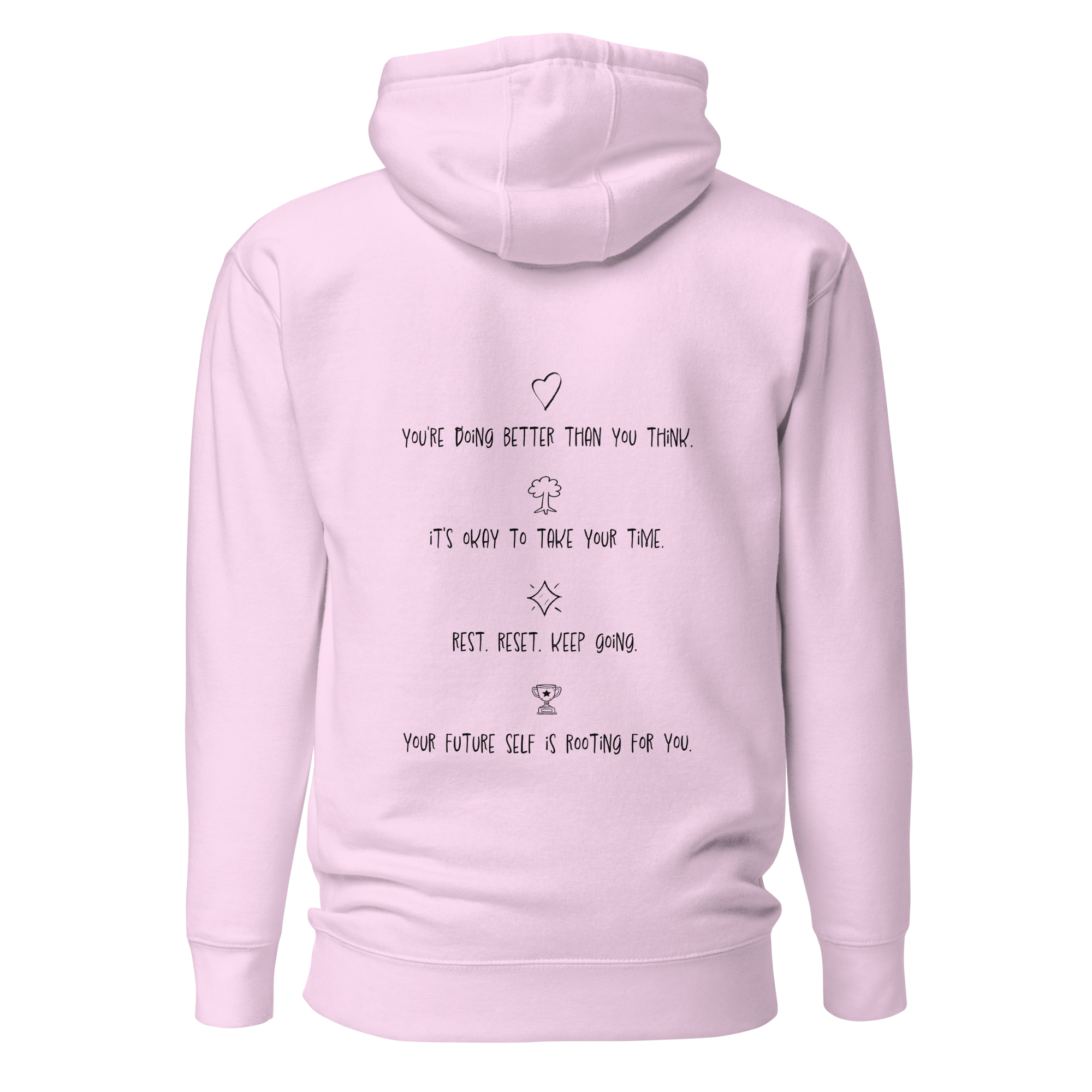 Notes to Self: Self Improvement Hoodie – Positive Mindset & Personal Growth