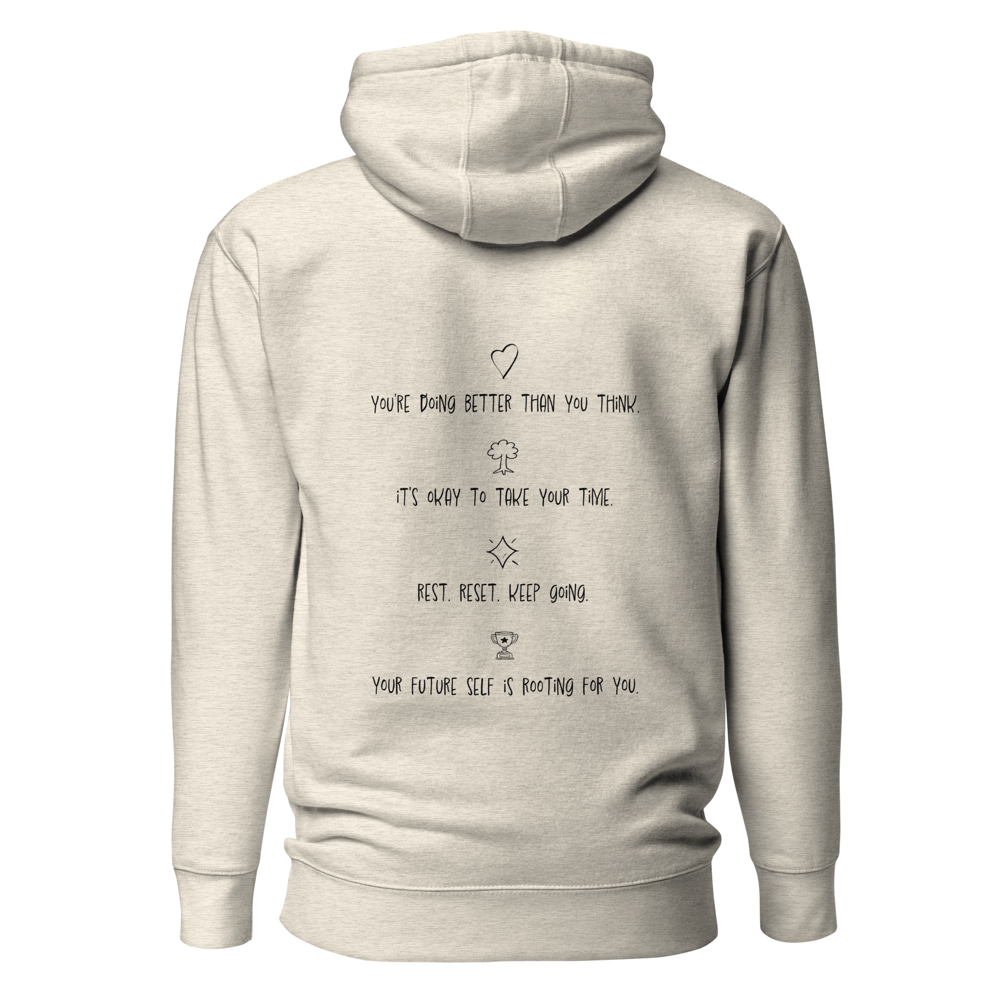 Notes to Self: Self Improvement Hoodie – Positive Mindset & Personal Growth