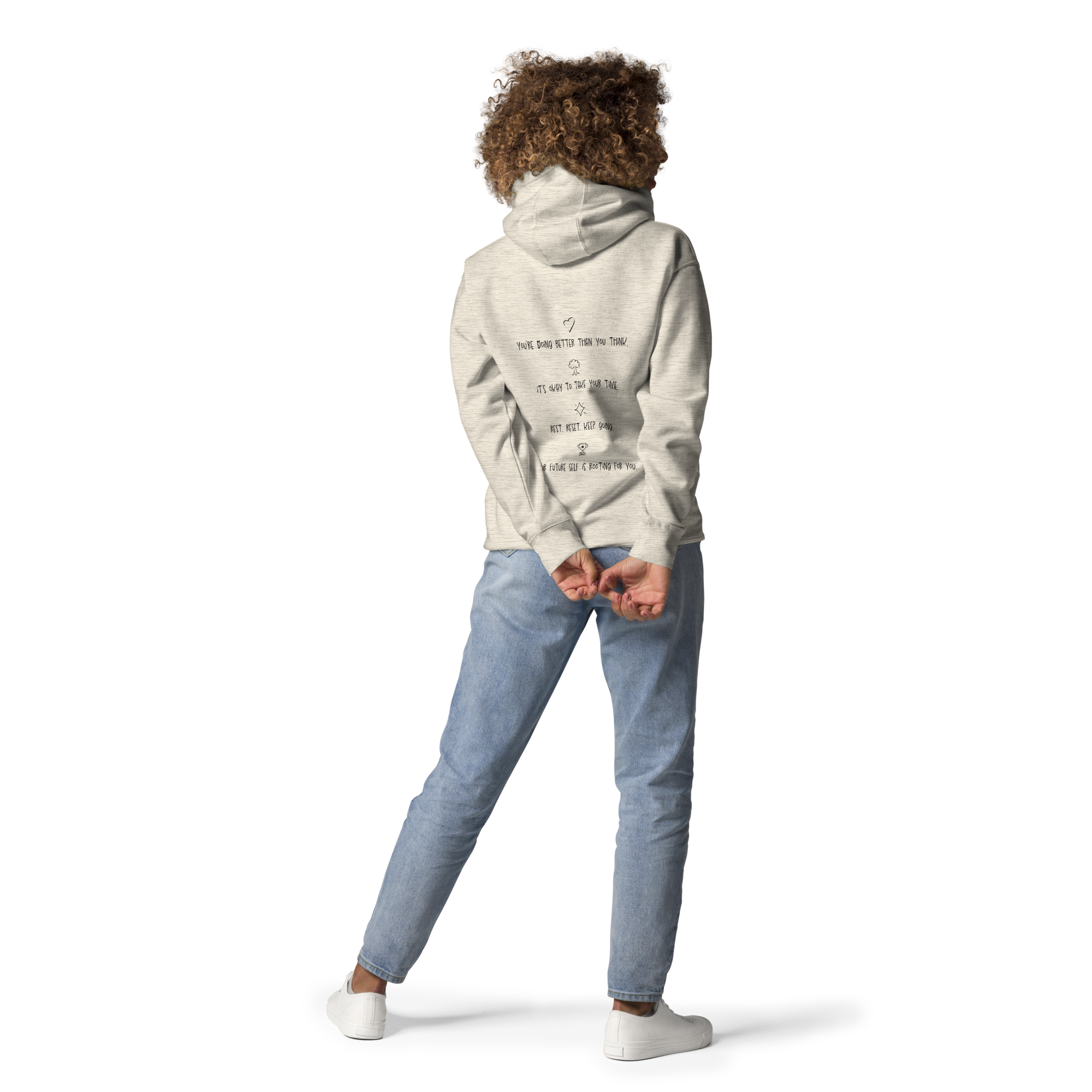 Notes to Self: Self Improvement Hoodie – Positive Mindset & Personal Growth