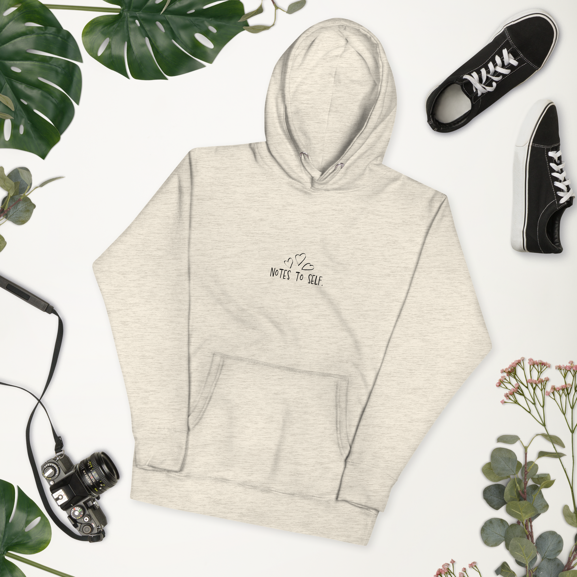 Notes to Self: Self Improvement Hoodie – Positive Mindset & Personal Growth
