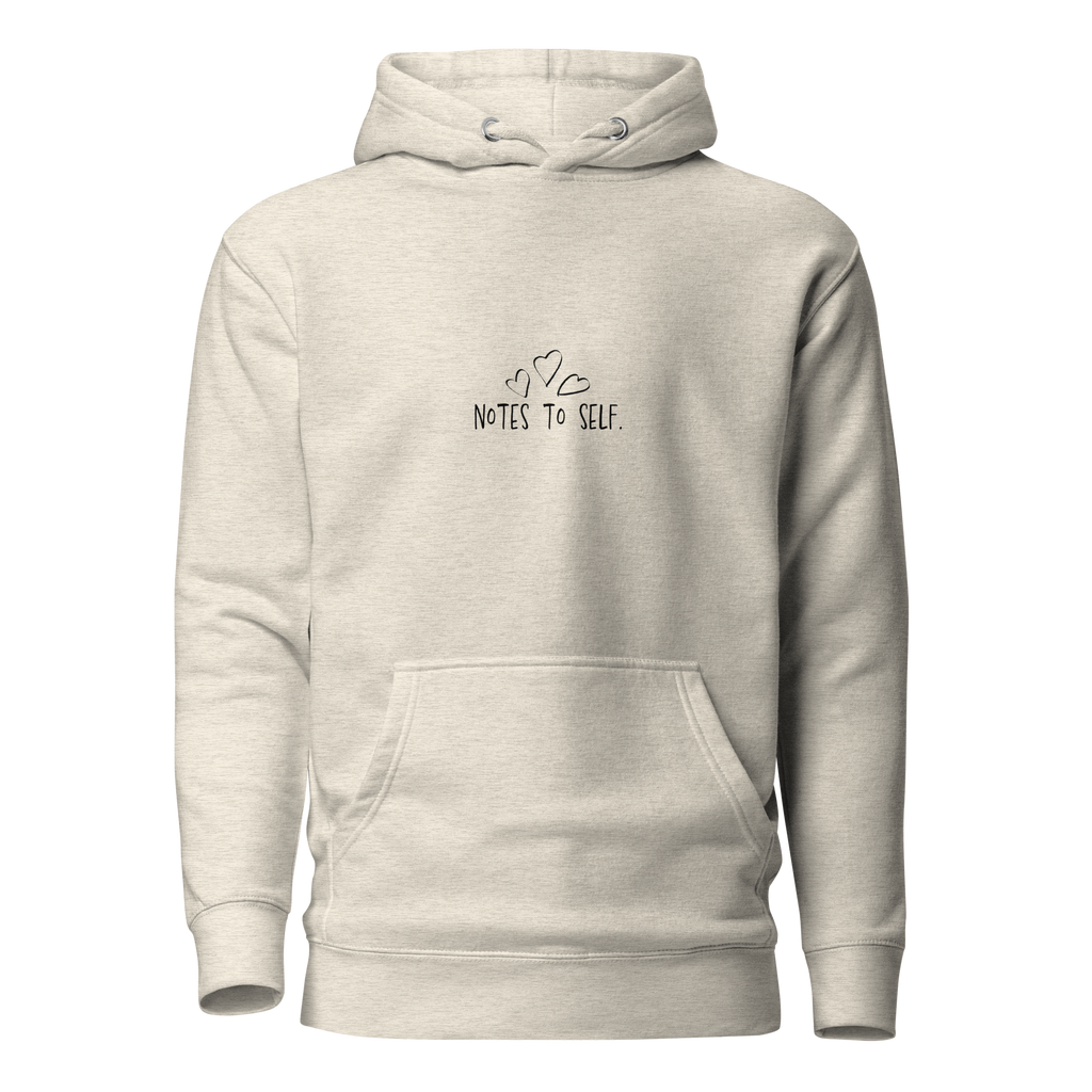 Notes to Self: Self Improvement Hoodie – Positive Mindset & Personal Growth