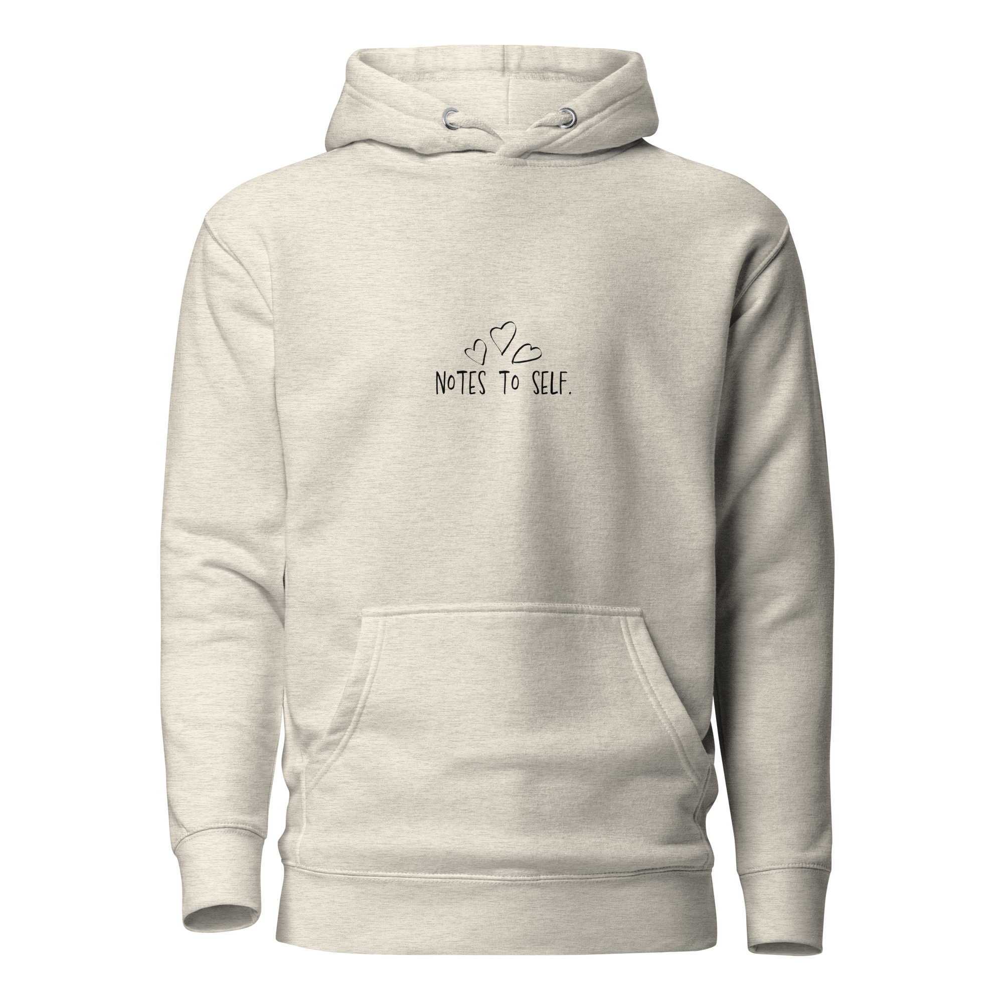 Notes to Self: Self Improvement Hoodie – Positive Mindset & Personal Growth