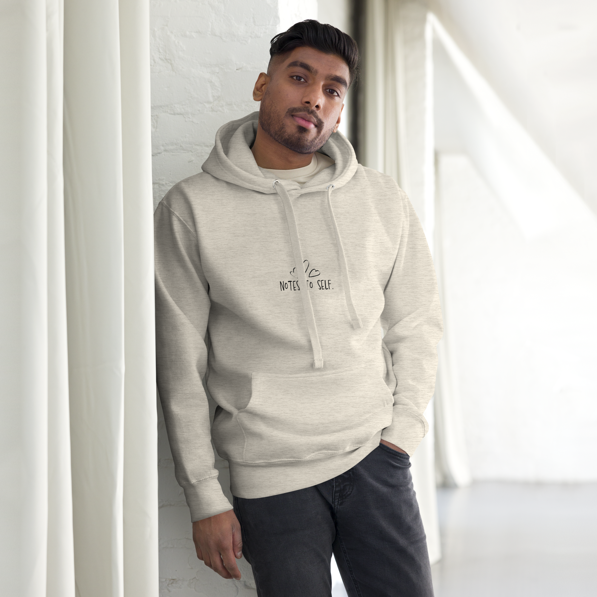 Notes to Self: Self Improvement Hoodie – Positive Mindset & Personal Growth