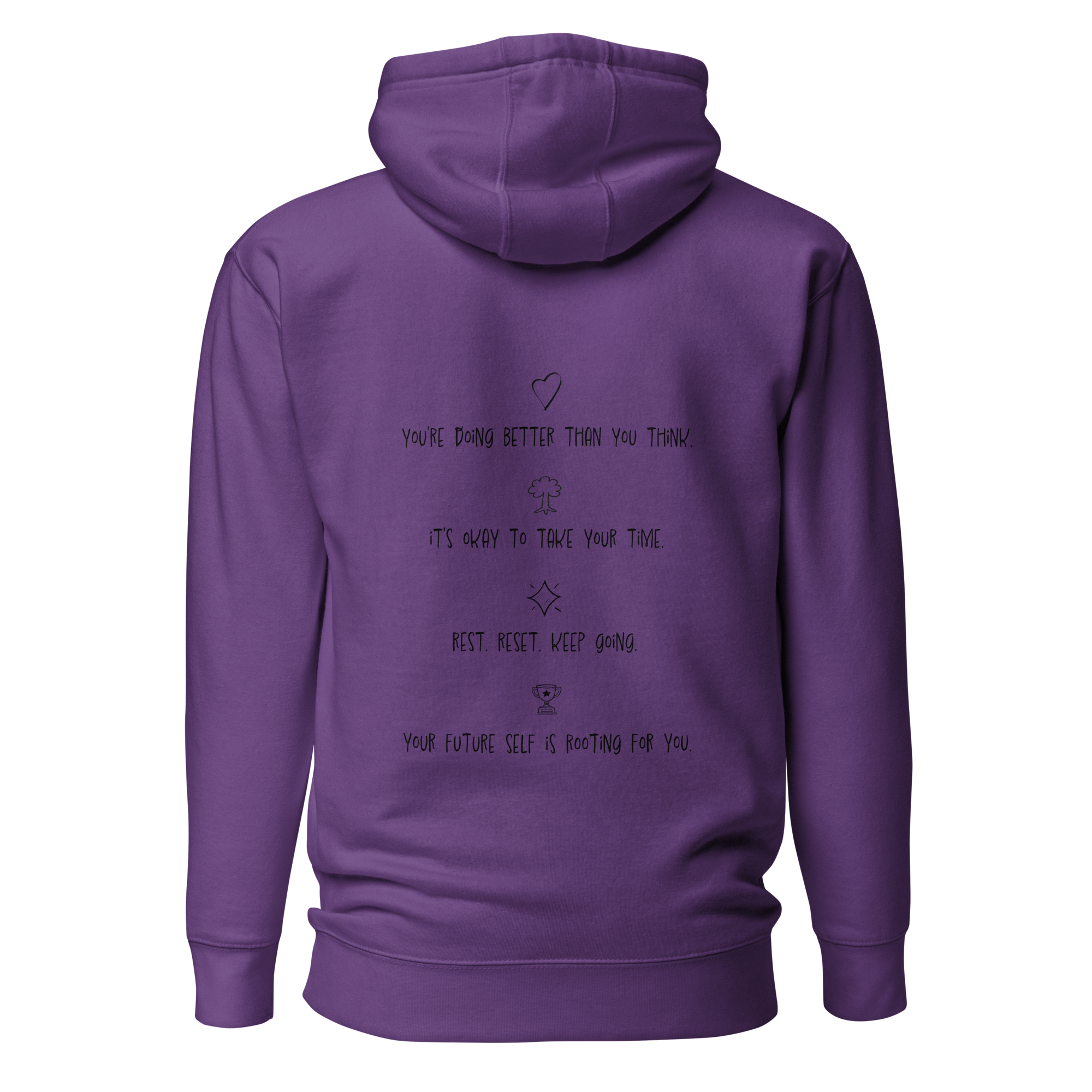 Notes to Self: Self Improvement Hoodie – Positive Mindset & Personal Growth