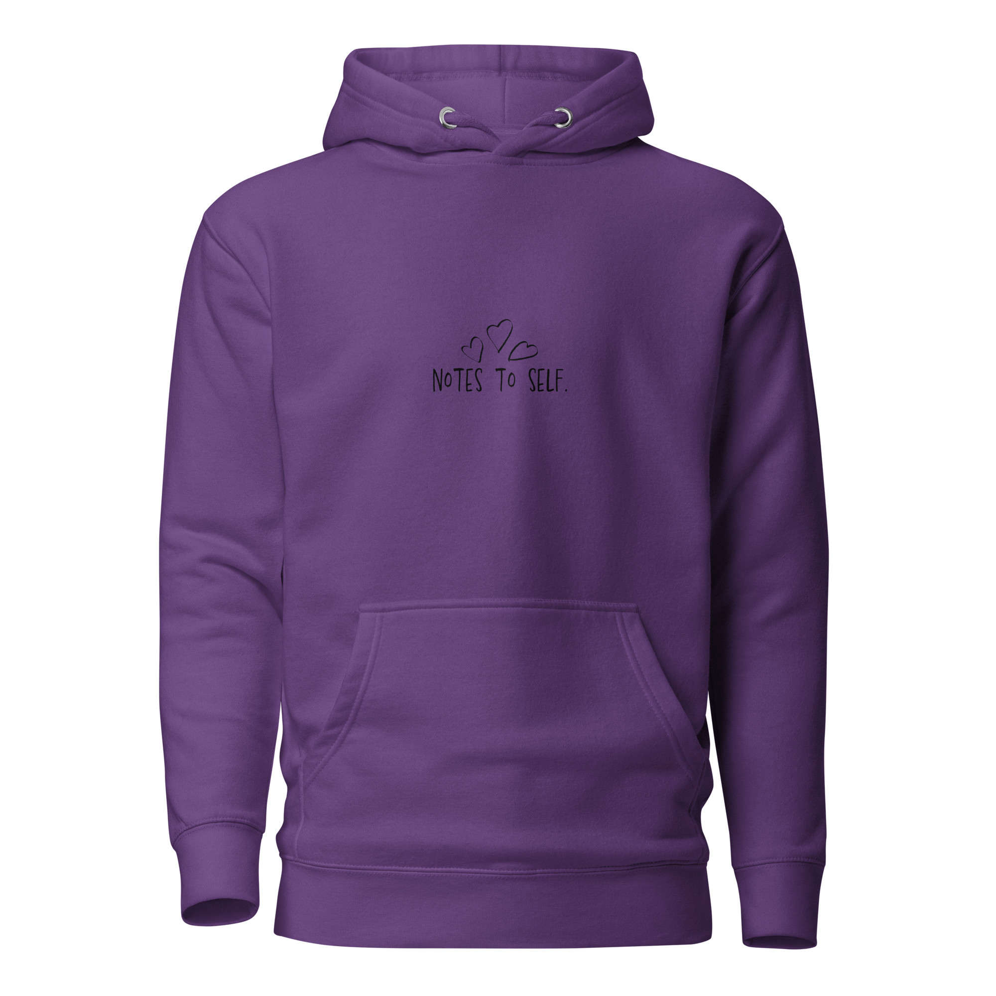 Notes to Self: Self Improvement Hoodie – Positive Mindset & Personal Growth