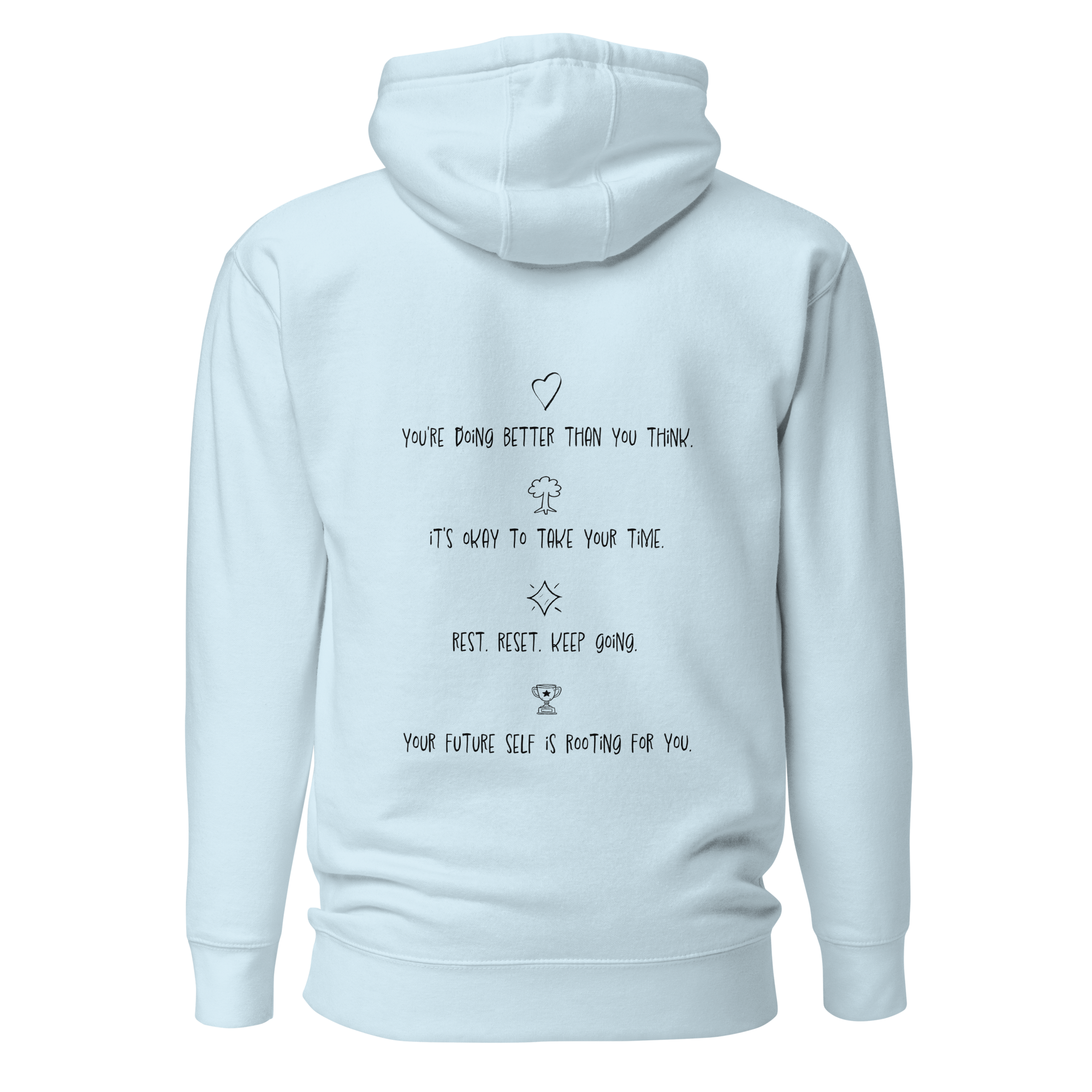 Notes to Self: Self Improvement Hoodie – Positive Mindset & Personal Growth