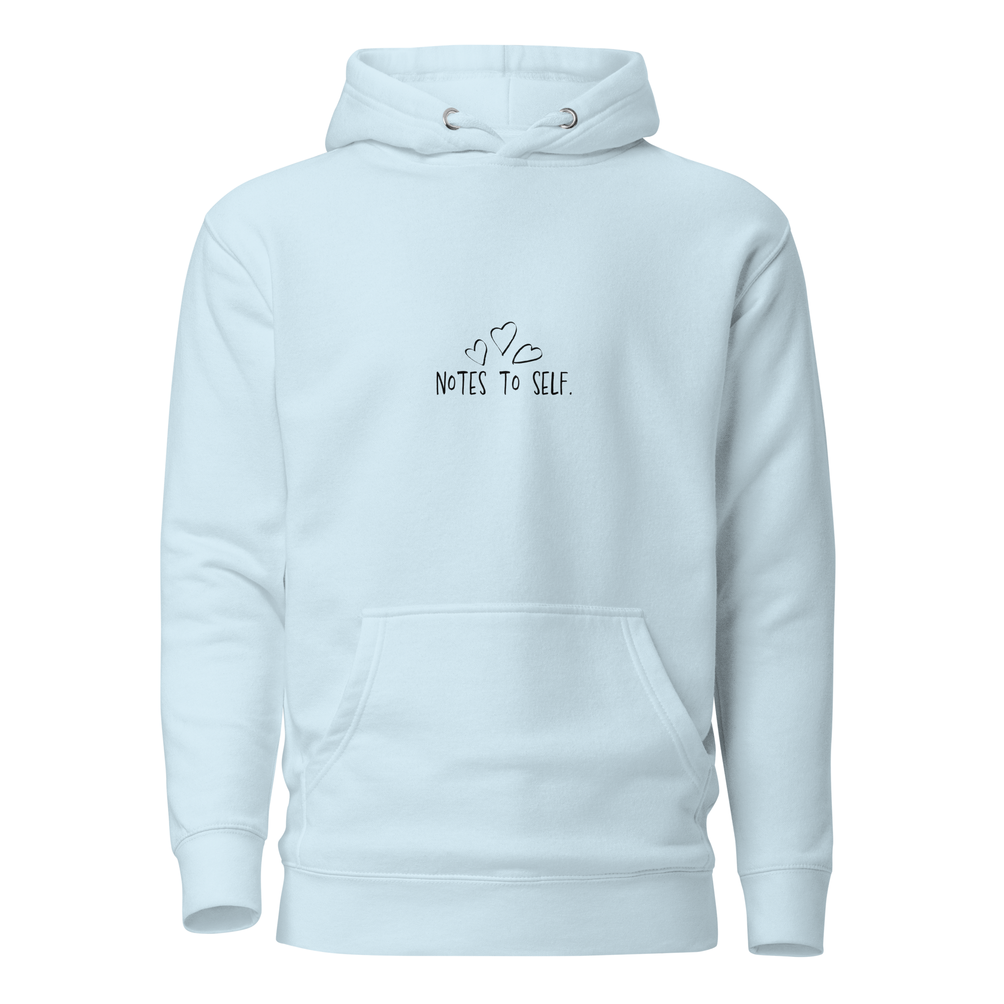 Notes to Self: Self Improvement Hoodie – Positive Mindset & Personal Growth