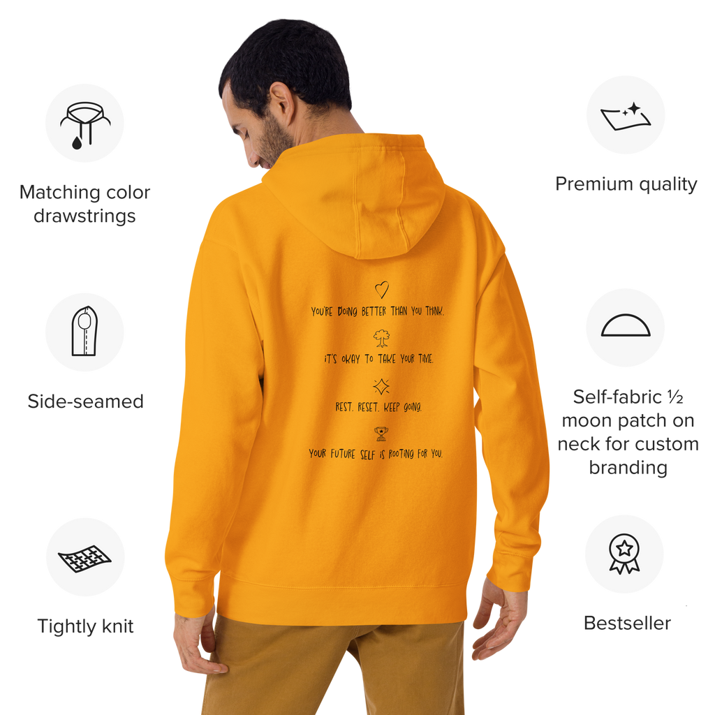 Notes to Self: Self Improvement Hoodie – Positive Mindset & Personal Growth