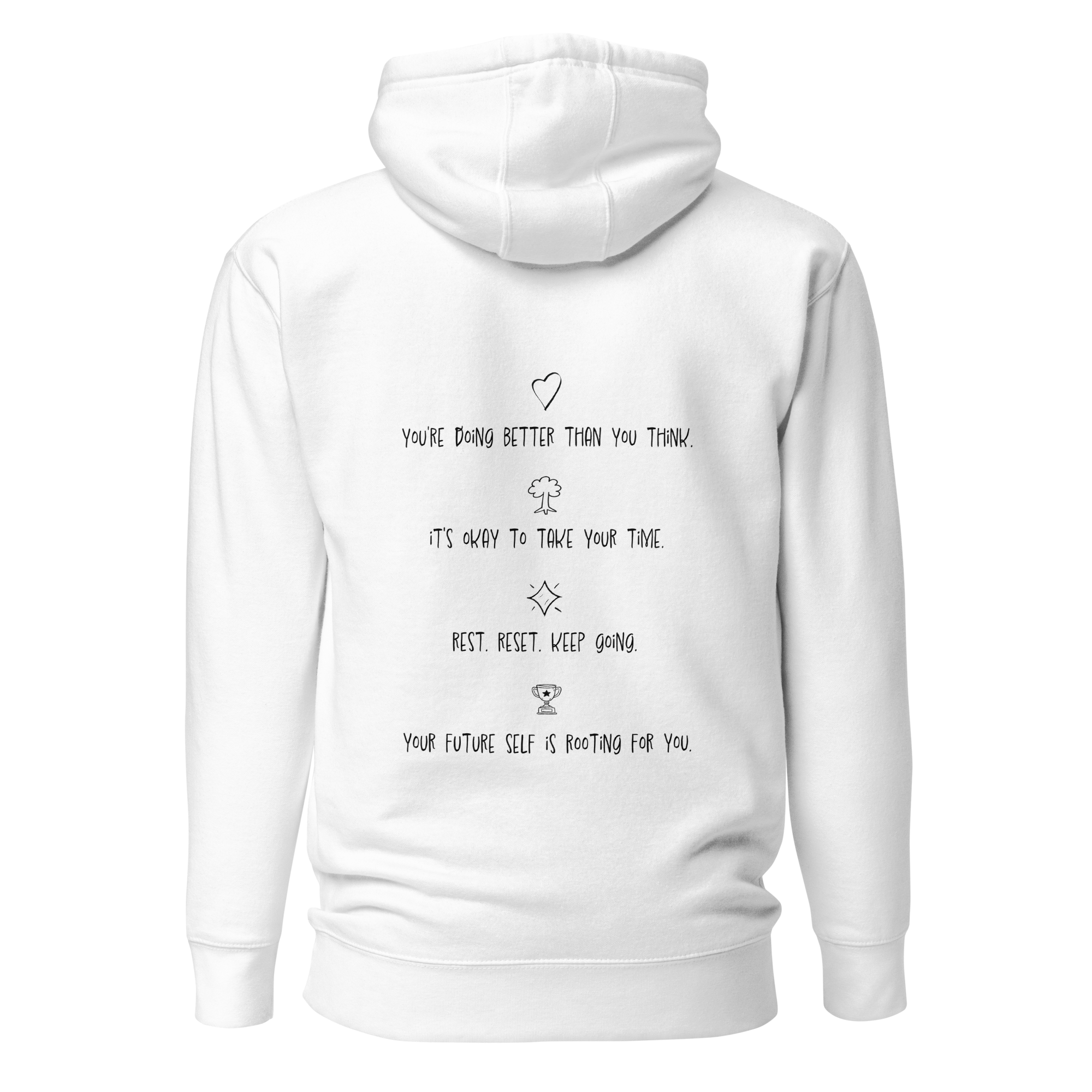 Notes to Self: Self Improvement Hoodie – Positive Mindset & Personal Growth