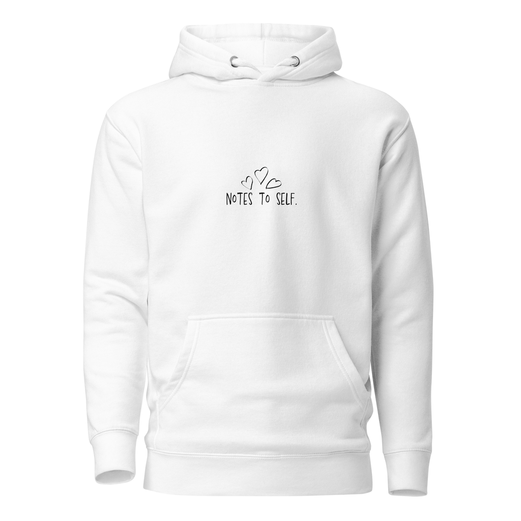 Notes to Self: Self Improvement Hoodie – Positive Mindset & Personal Growth