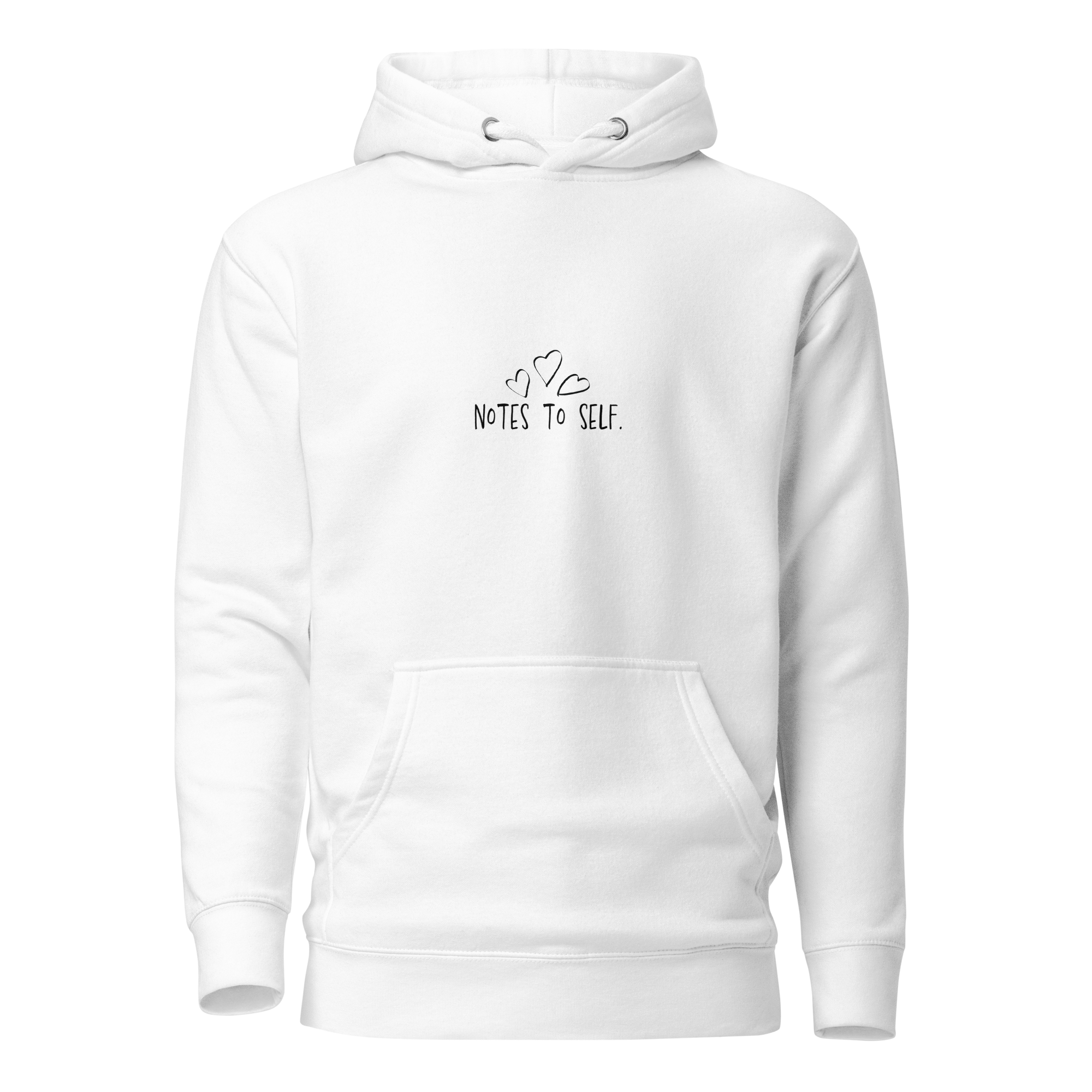 Notes to Self: Self Improvement Hoodie – Positive Mindset & Personal Growth