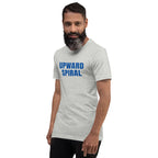 Upward Spiral T-Shirt - Positive Momentum Affirmation Tee – Front view