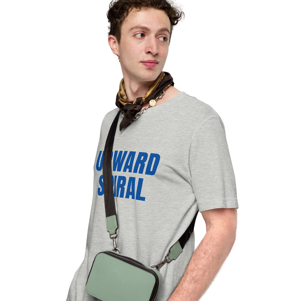 Upward Spiral T-Shirt - Positive Momentum Affirmation Tee – Front view