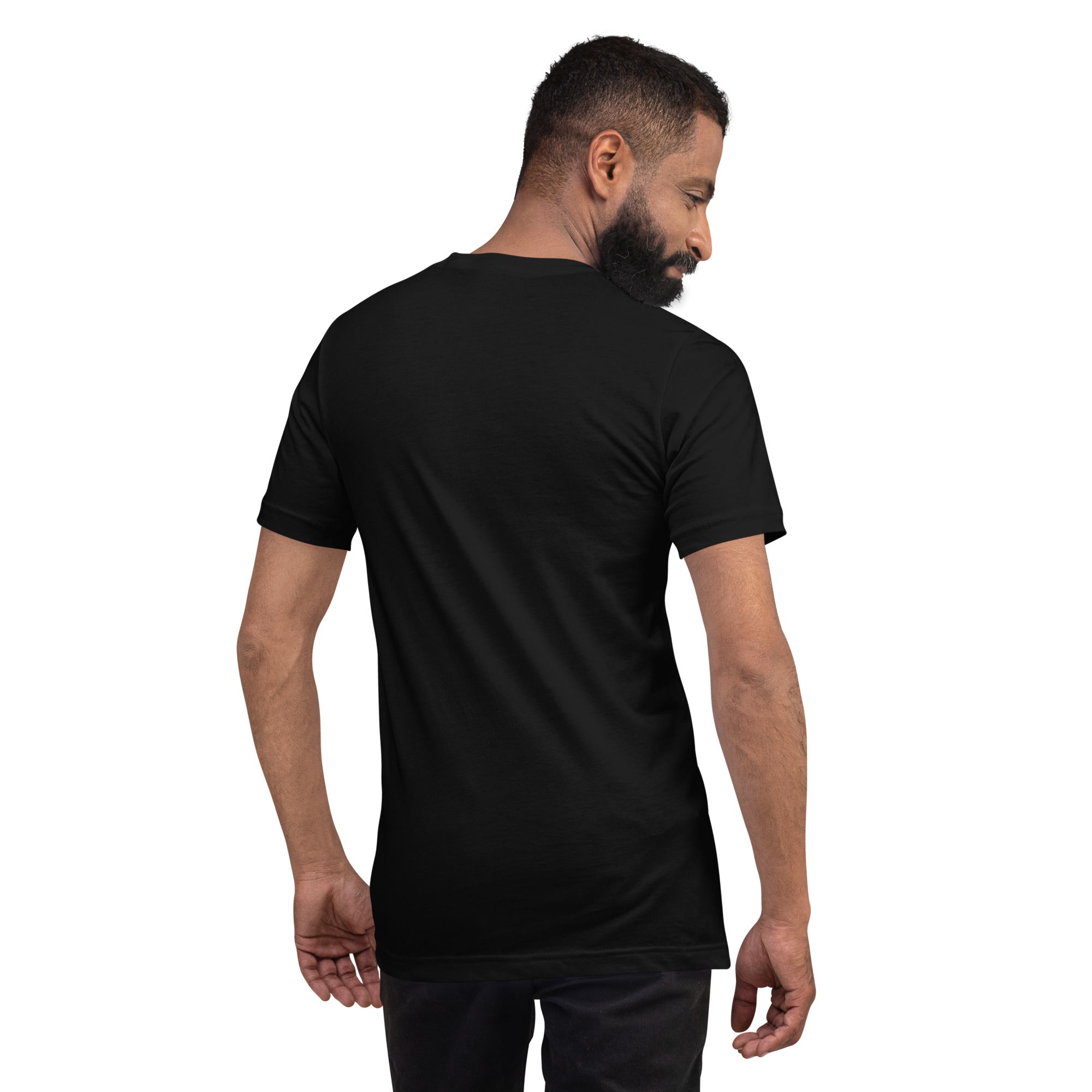 Upward Spiral T-Shirt - Positive Momentum Affirmation Tee – Back view