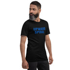 Upward Spiral T-Shirt - Positive Momentum Affirmation Tee – Front view