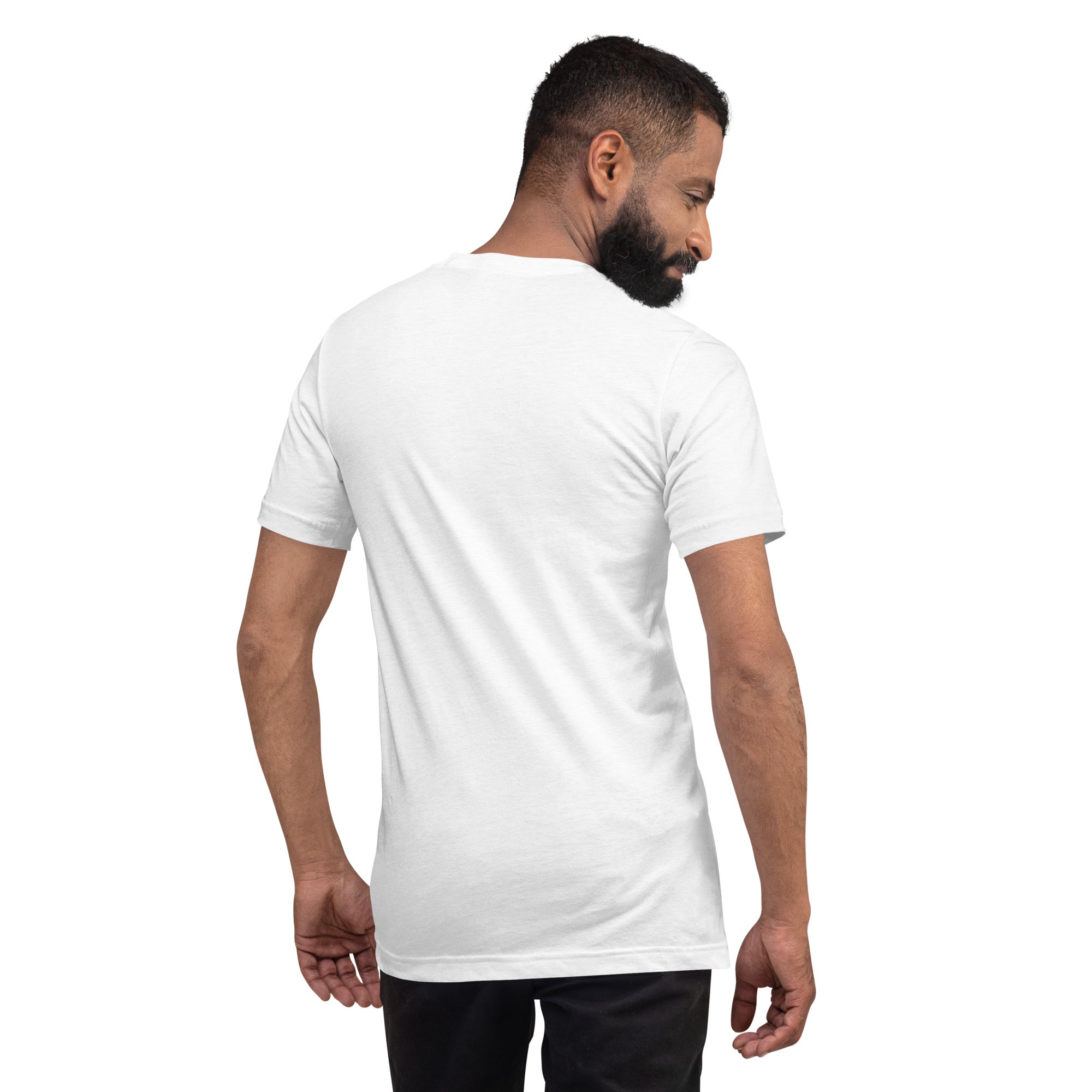 Upward Spiral T-Shirt - Positive Momentum Affirmation Tee – Back view