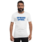 Upward Spiral T-Shirt - Positive Momentum Affirmation Tee – Front view