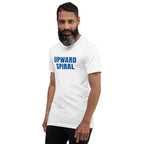Upward Spiral T-Shirt - Positive Momentum Affirmation Tee – Front view