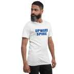 Upward Spiral T-Shirt - Positive Momentum Affirmation Tee – Front view