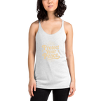 Protect Your Peace Women's Racerback Affirmation Tank Top