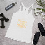 Protect Your Peace Women's Racerback Affirmation Tank Top