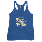 Protect Your Peace Women's Racerback Affirmation Tank Top