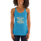 Protect Your Peace Women's Racerback Affirmation Tank Top